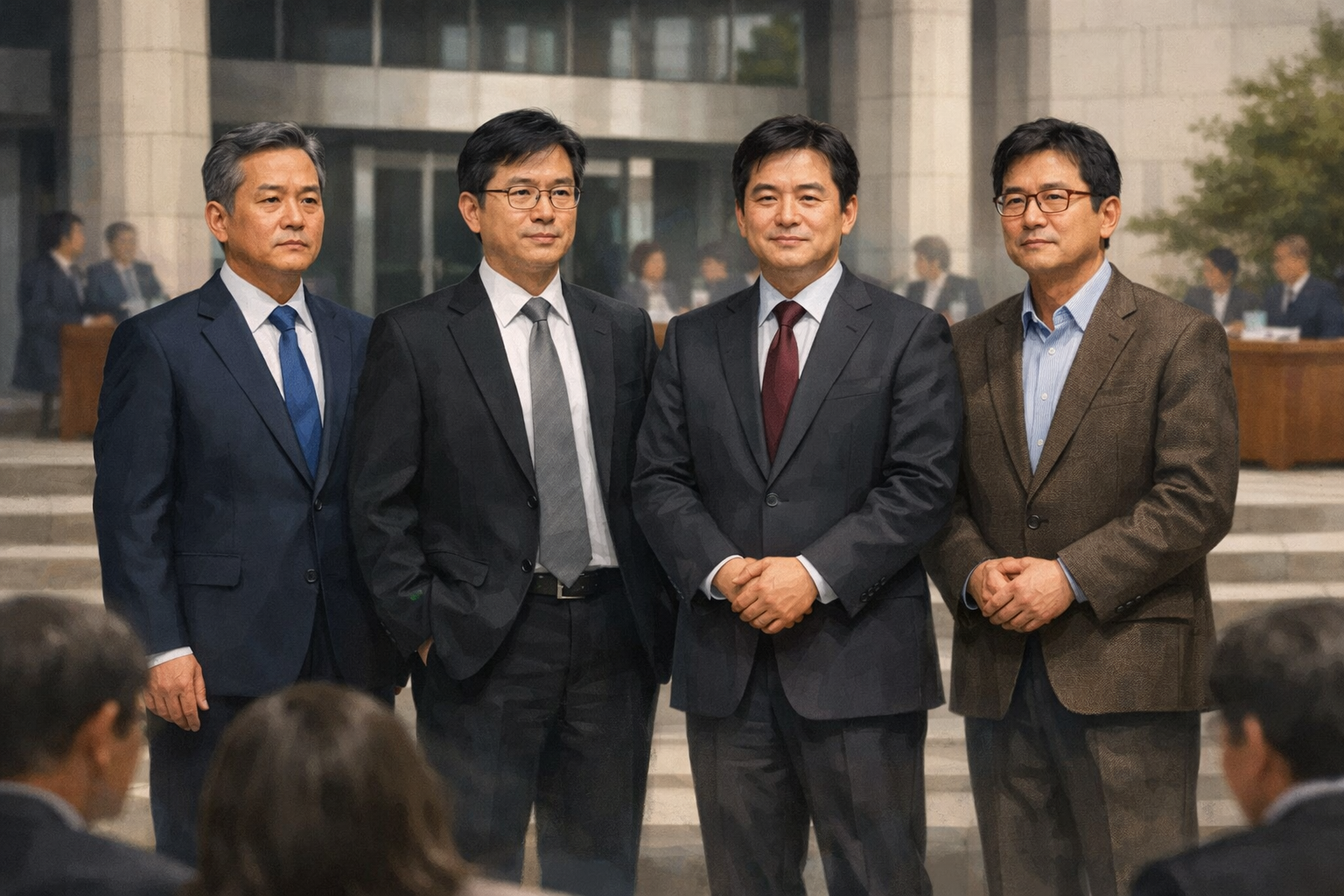 초대 중대범죄수사청장 후보 4명으로 압축 관련 AI 보도 일러스트