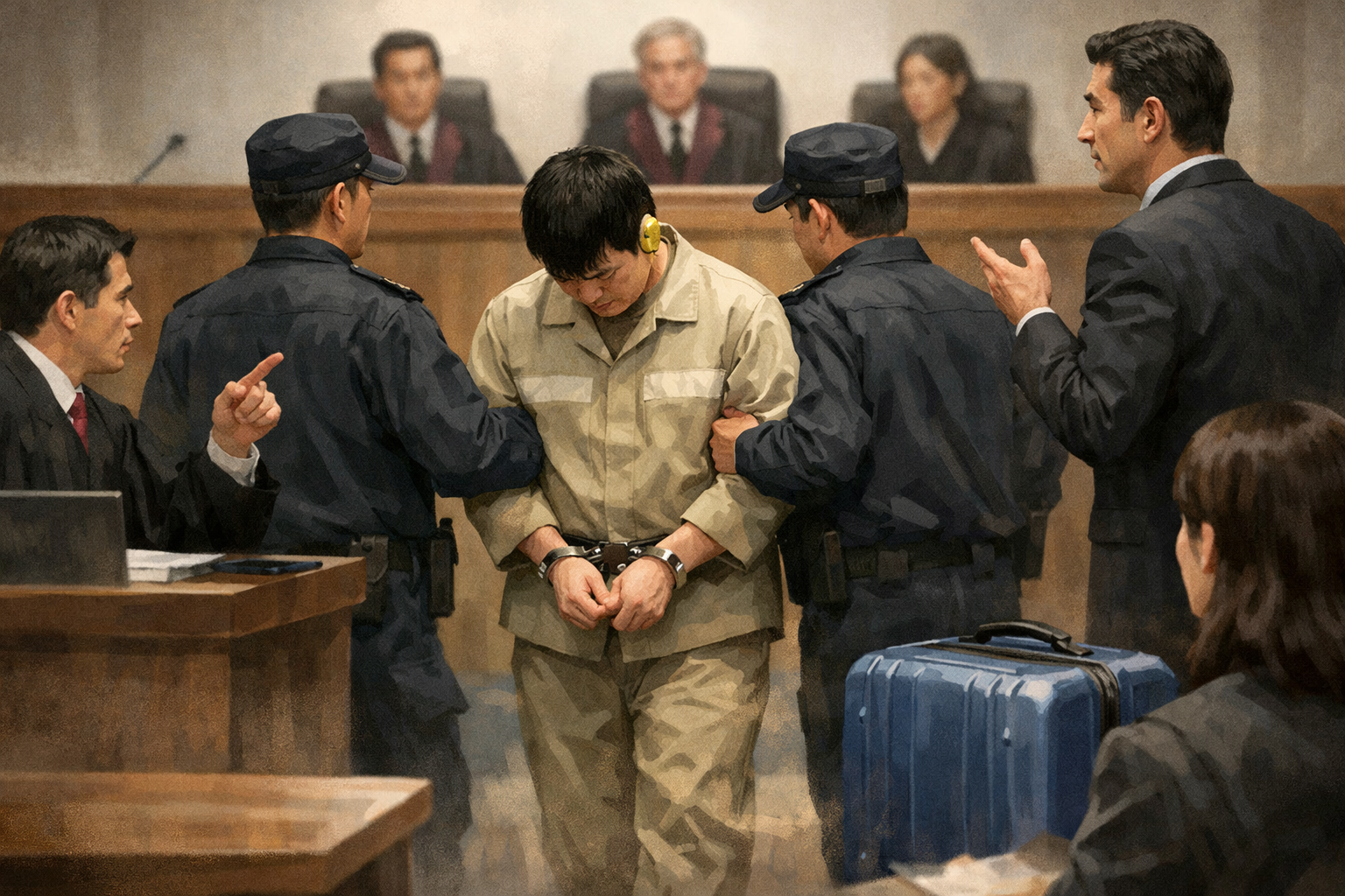 검찰, 장모 살해·시신 유기 혐의 조재복에 무기징역 구형 관련 AI 보도 일러스트